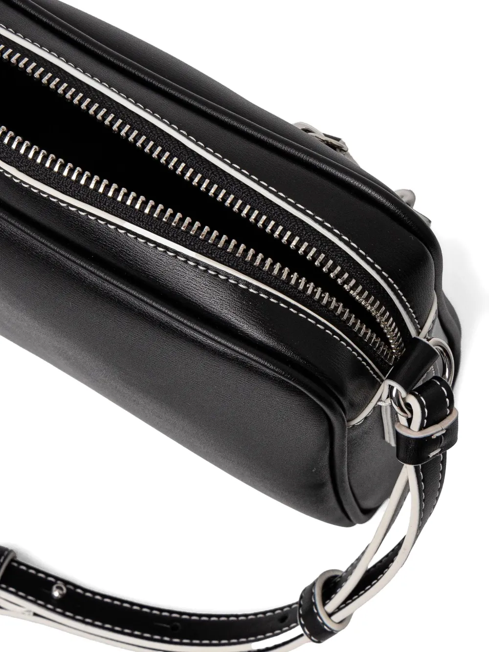 Armani Exchange Crossbodytas met rits Zwart