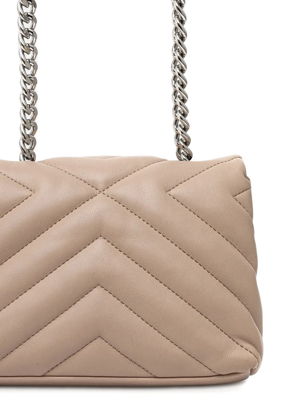 Armani Exchange Gewatteerde schoudertas Beige