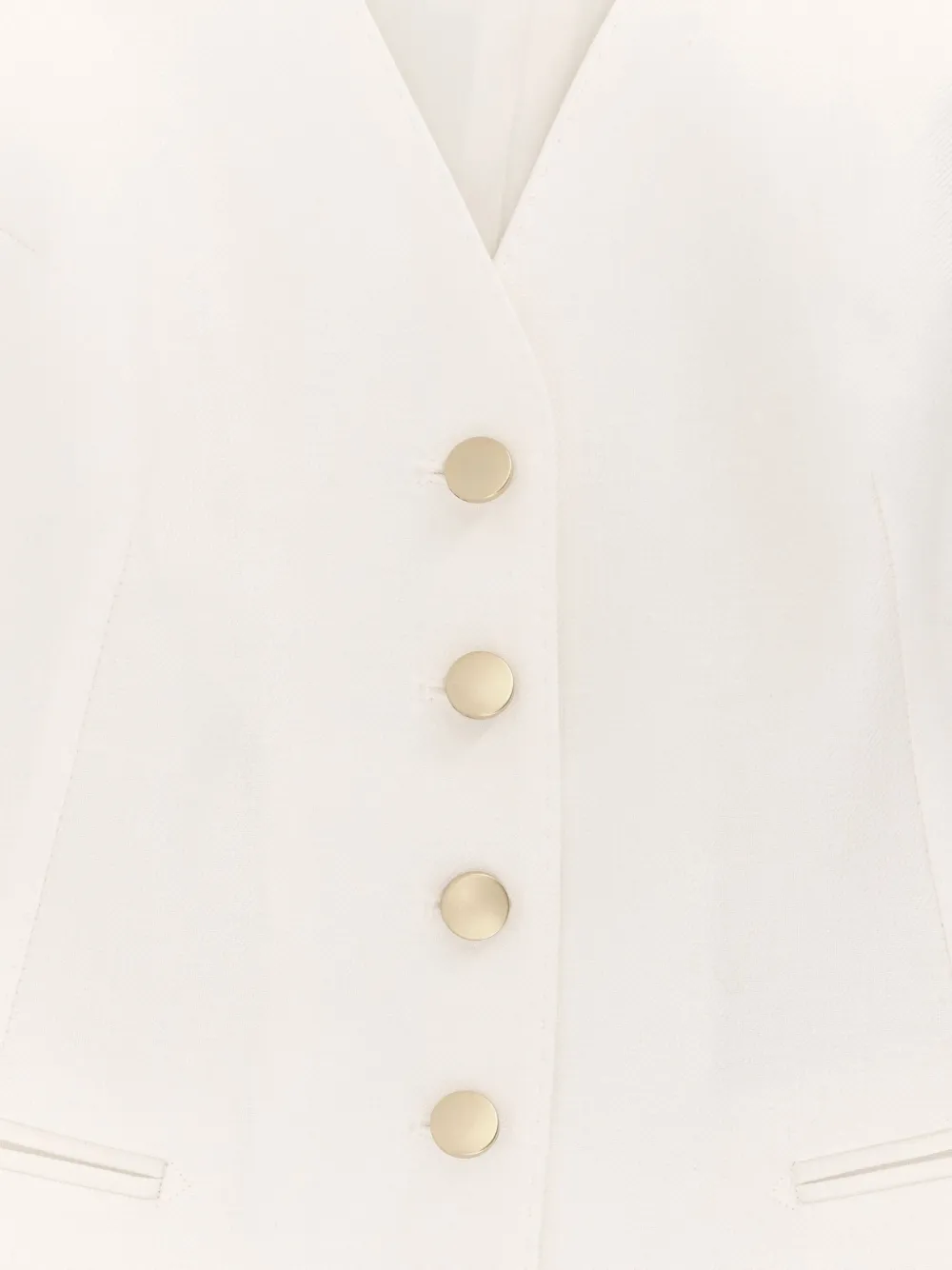 Tagliatore Gilet met V-hals Beige