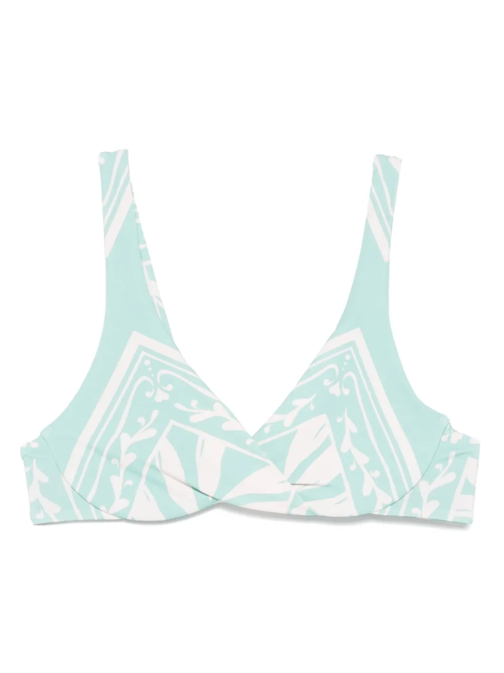 TWINSET Bikinitop met print Groen