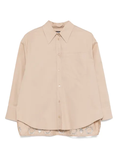 DONDUP camisa con motivo bordado