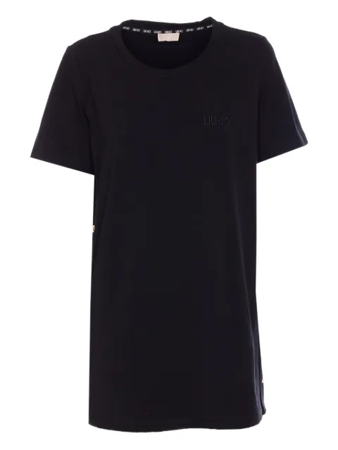 LIU JO logo-embroidered T-shirt