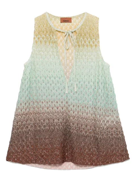 Missoni lamé top