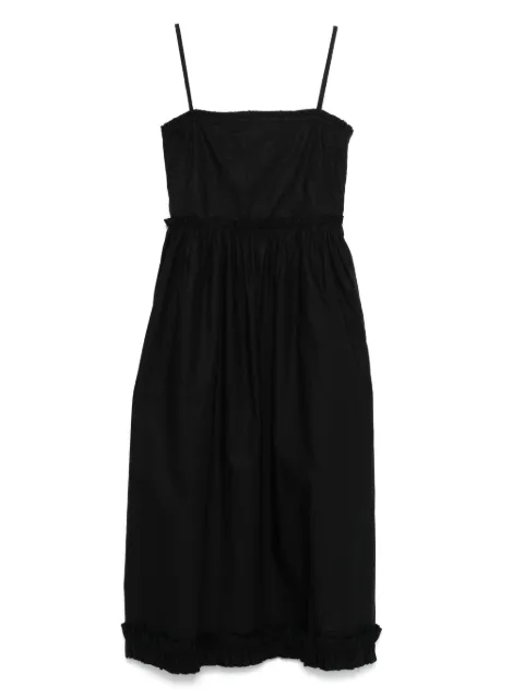 GANNI cotton midi dress