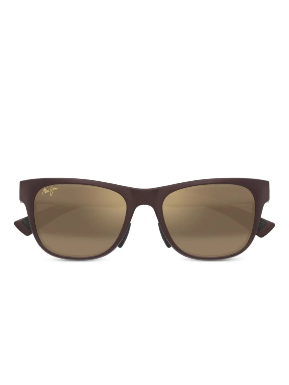 Maui Jim Sonnenbrille mit eckigem Gestell | Braun | Image 1