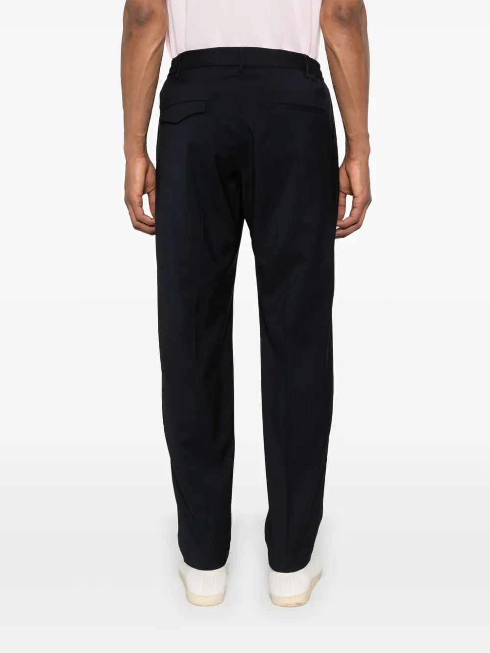 Tagliatore Broek met geplooid detail Blauw