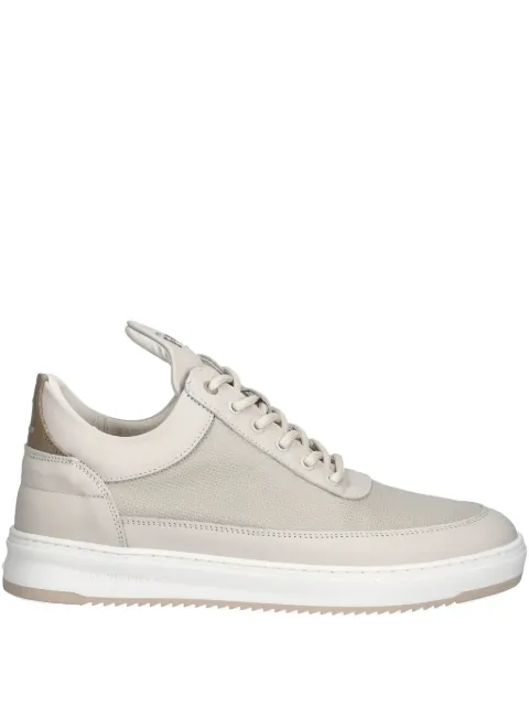 Filling Pieces leather hi-top sneakers