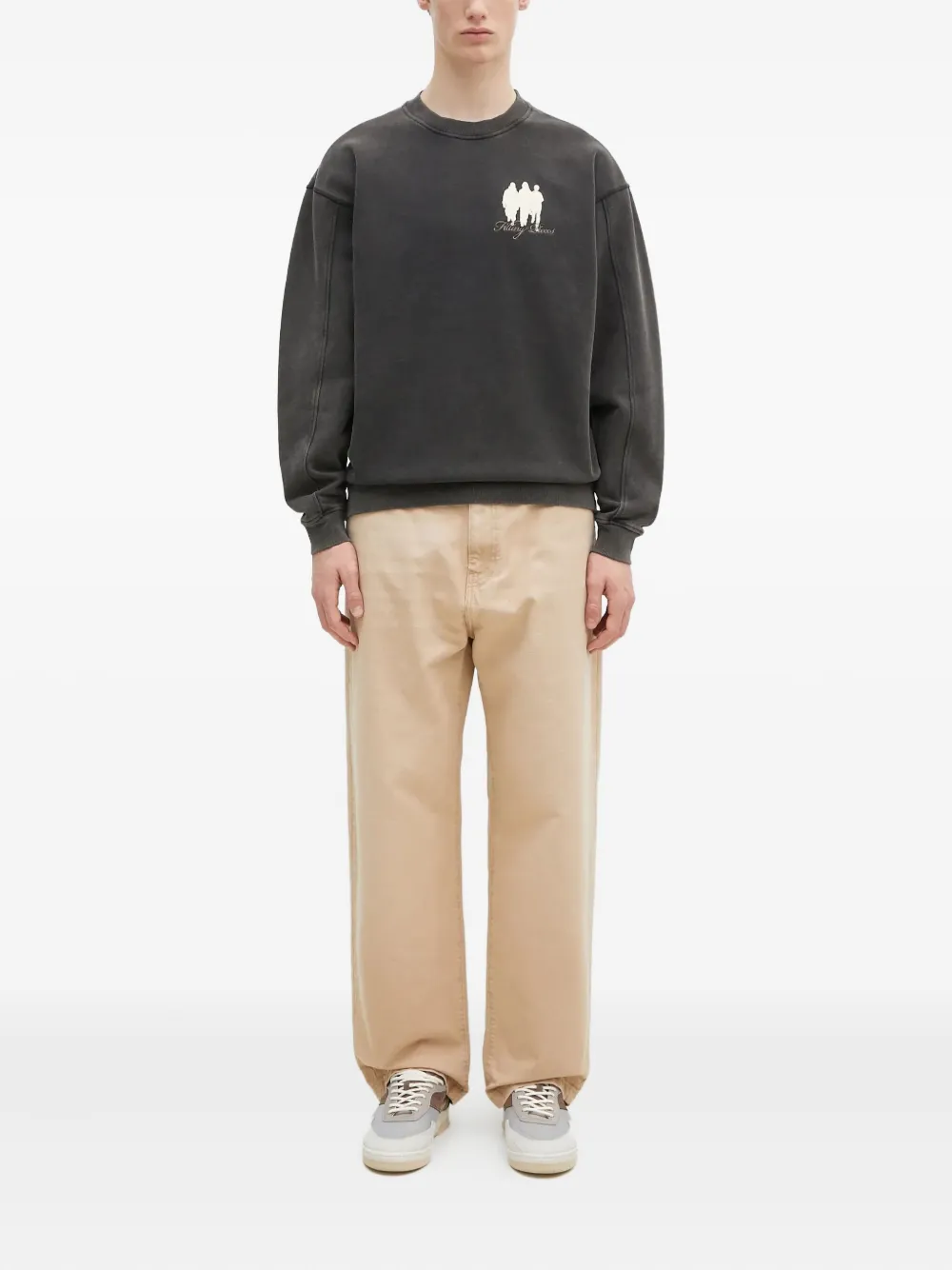 Filling Pieces crew-neck graphic sweatshirt | Sweatshirts | Image 2