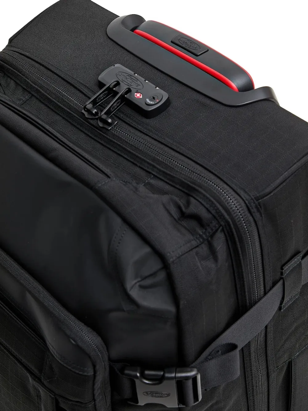 Eastpak wheeled buckle holdall Zwart