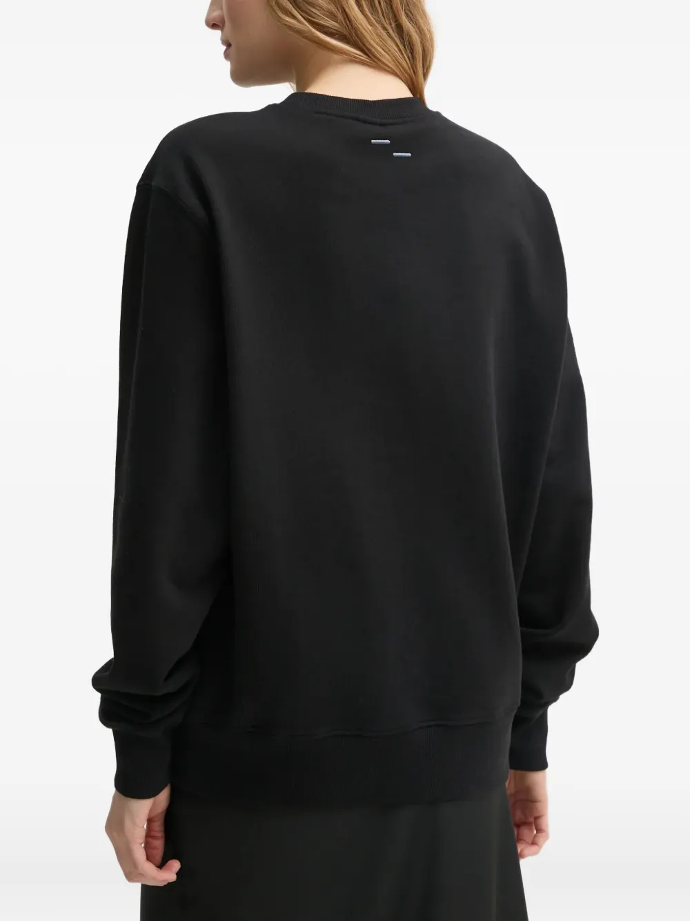 Filling Pieces embroidered logo sweatshirt Zwart