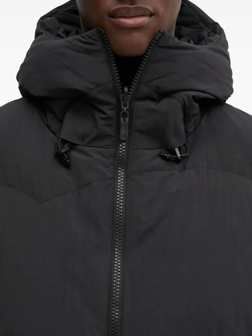 A.A. Spectrum Simplex gilet met capuchon Zwart