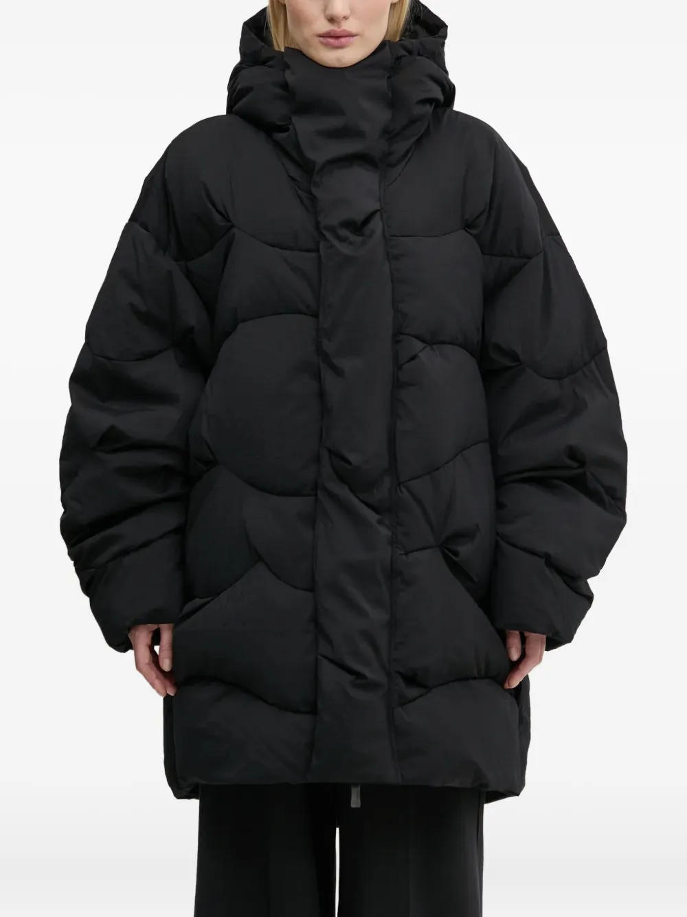 A.A. Spectrum CIRRUS hooded down coat | Black | Image 1