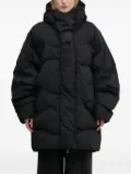 A.A. Spectrum CIRRUS hooded down coat - Black