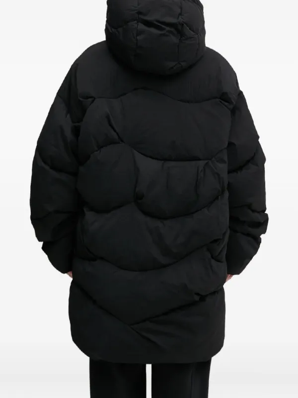 A.A. Spectrum CIRRUS フーデッド ダウンコート | ブラック | FARFETCH JP