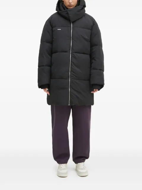 Pangaia hooded puffer jacket