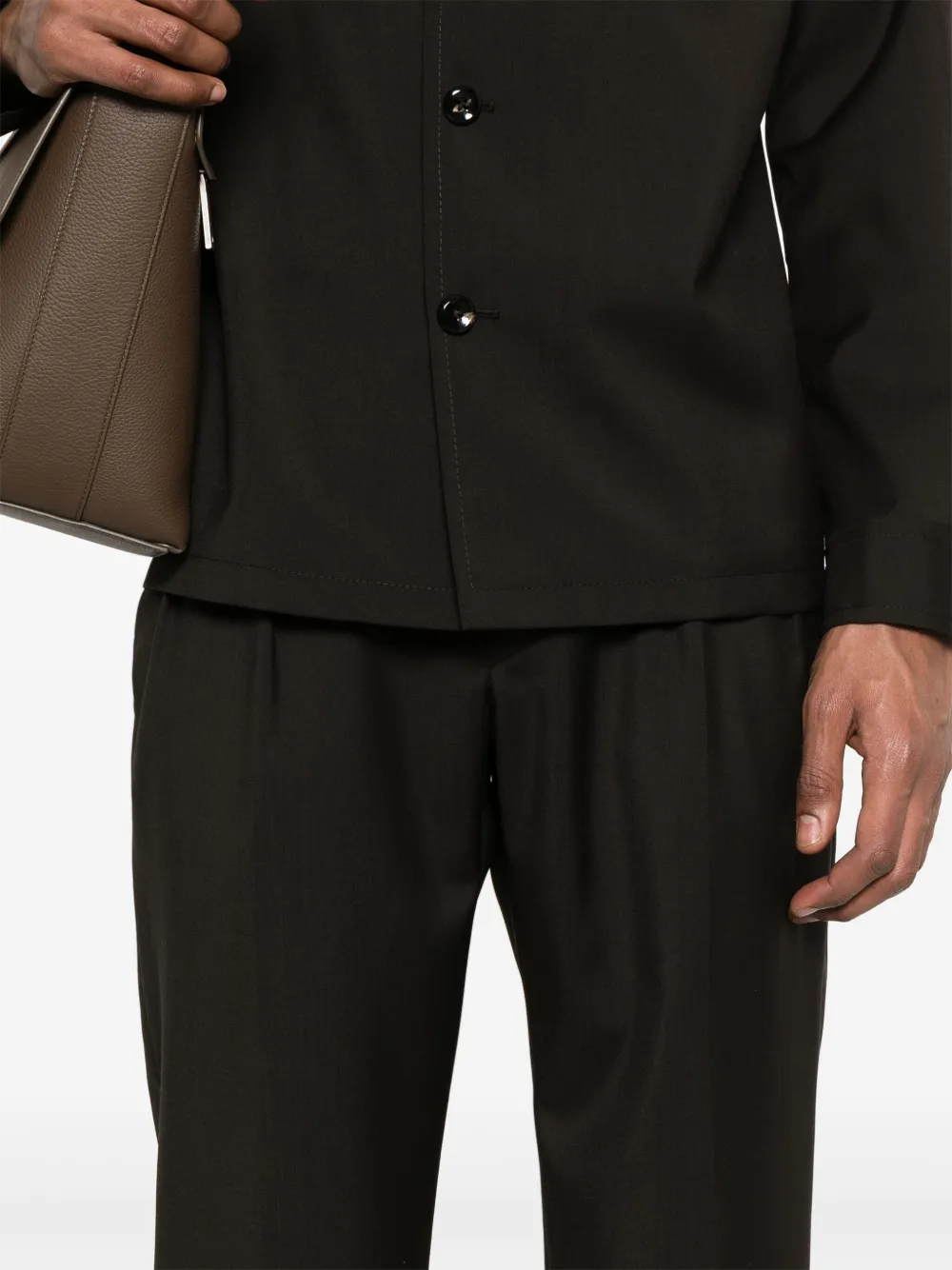 Tagliatore Broek met geplooid detail Bruin