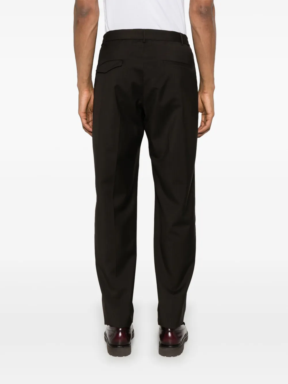 Tagliatore Broek met geplooid detail Bruin