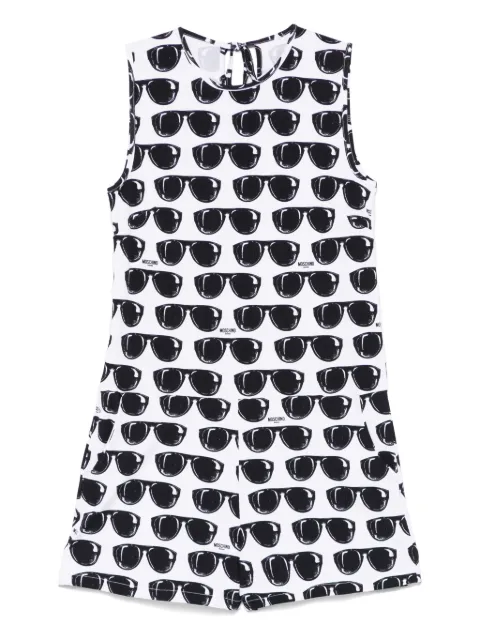 Moschino sunglasses-print playsuit