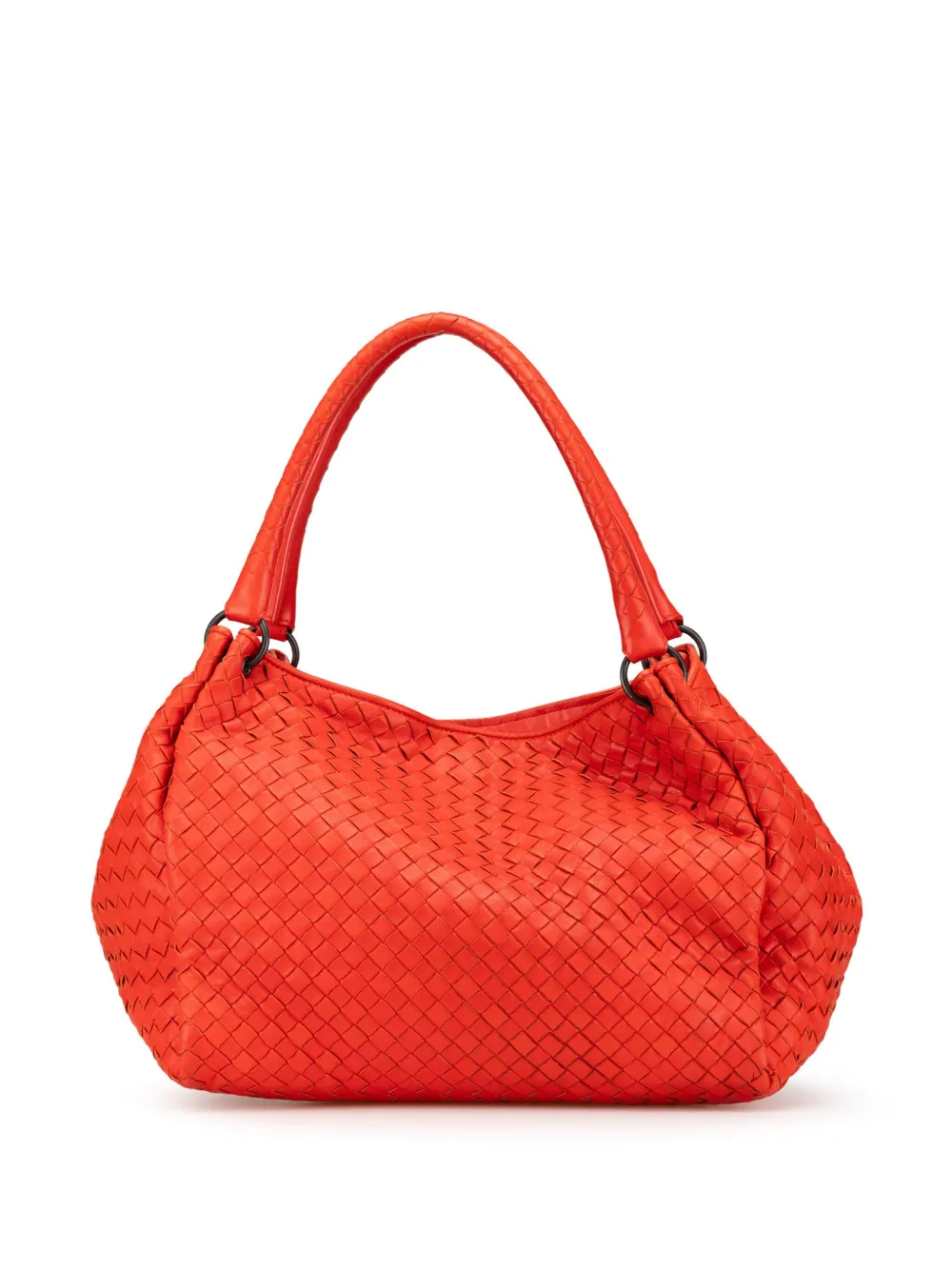 Bottega Veneta Pre-Owned 2012-2024 Nappa Intrecciato Parachute tote bag | Red | Image 1