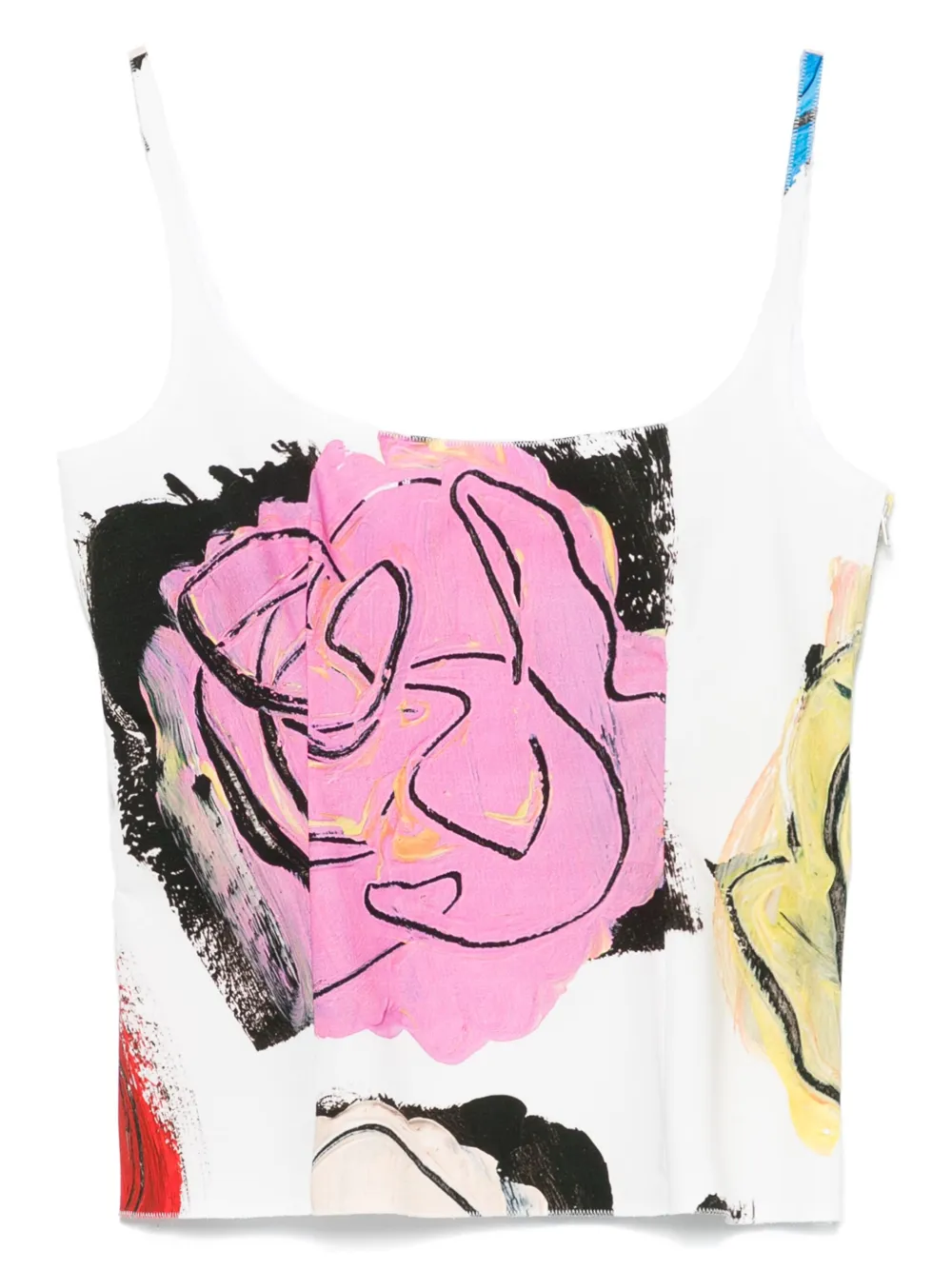 Marni プリント トップ - ホワイト Marni プリント トップ - ホワイト