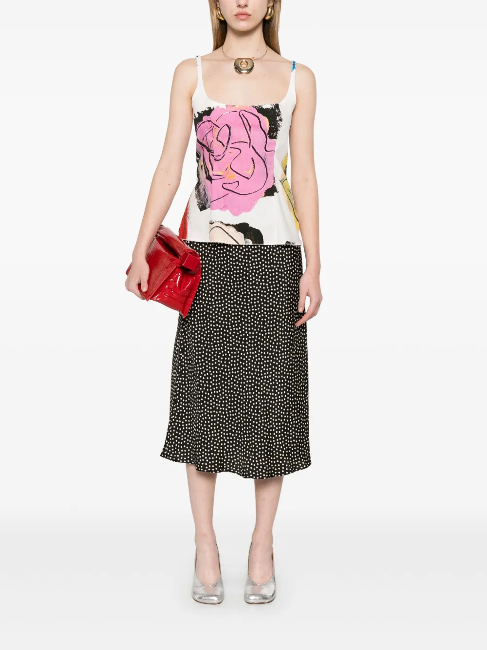 Marni illustration-print top | Vests & Tank Tops | Image 2