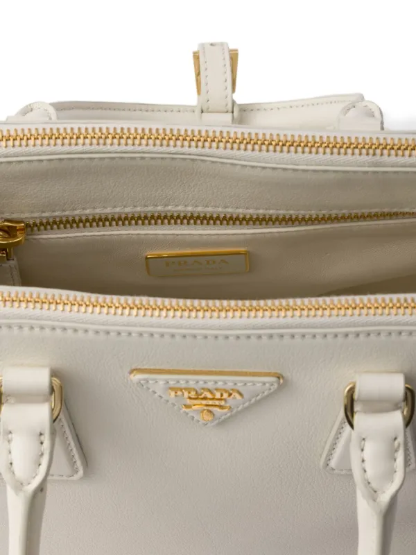 Prada ガレリア ハンドバッグ S | ホワイト | FARFETCH JP