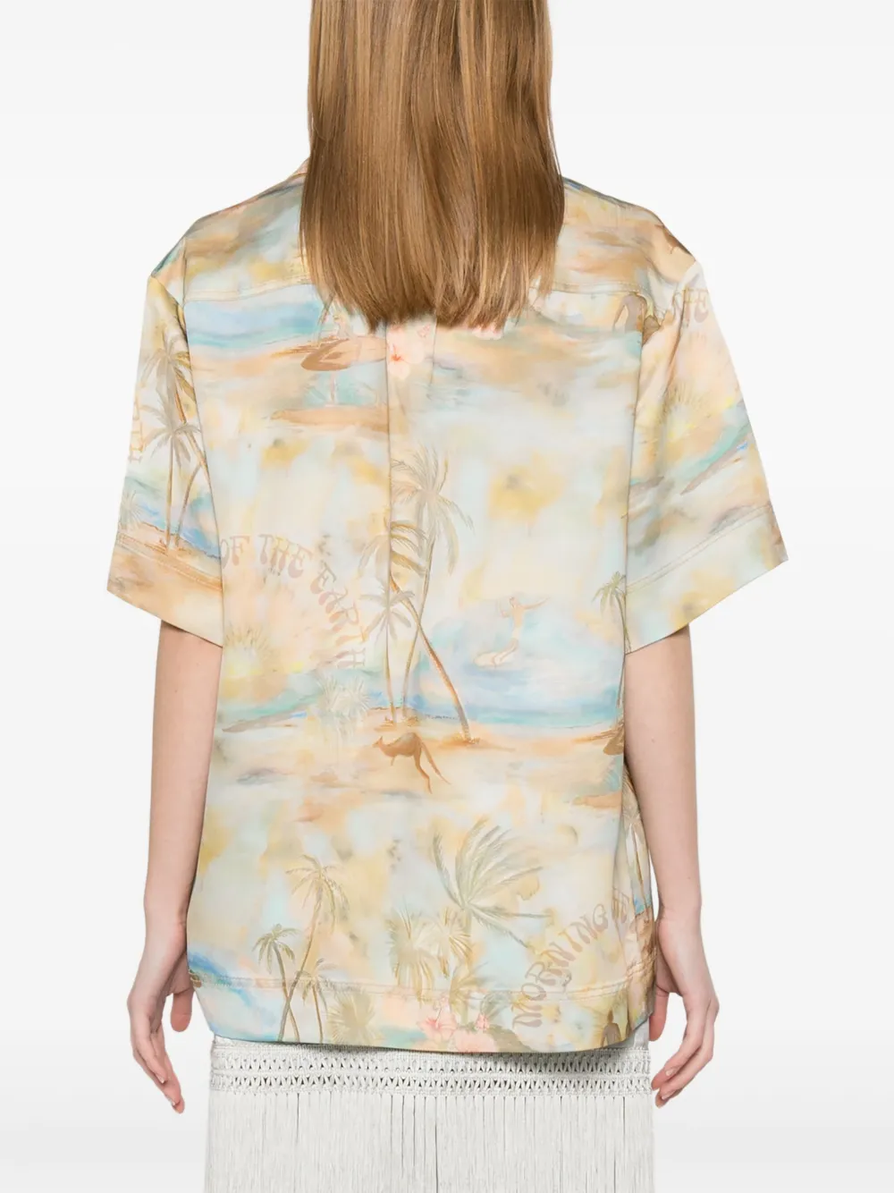 ZIMMERMANN Illuminate blouse Blauw
