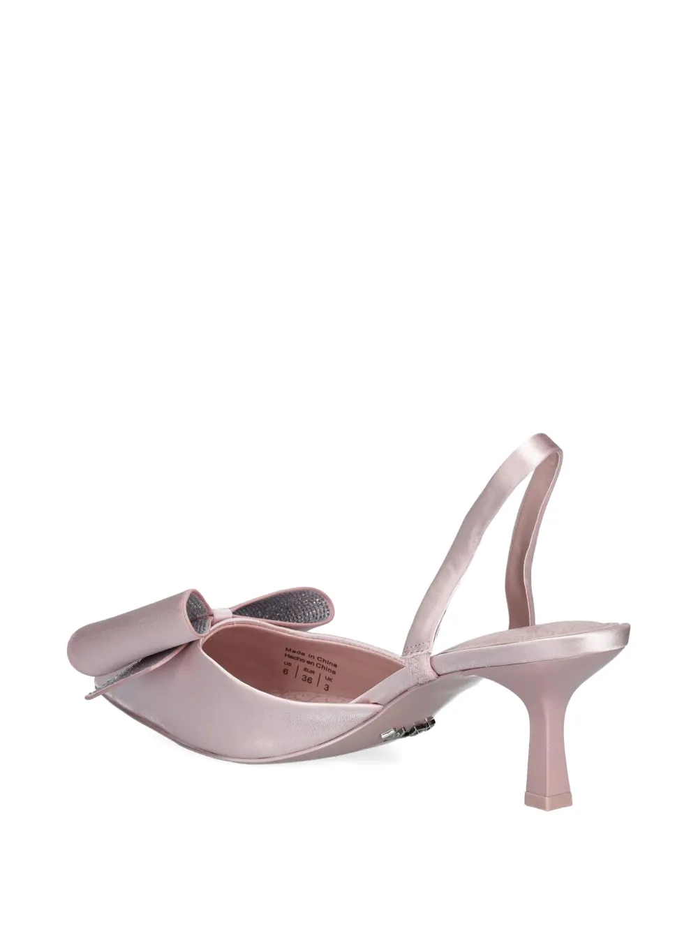 Aldo x Wicked PERFECTLYPINK bow-detail slingback pumps