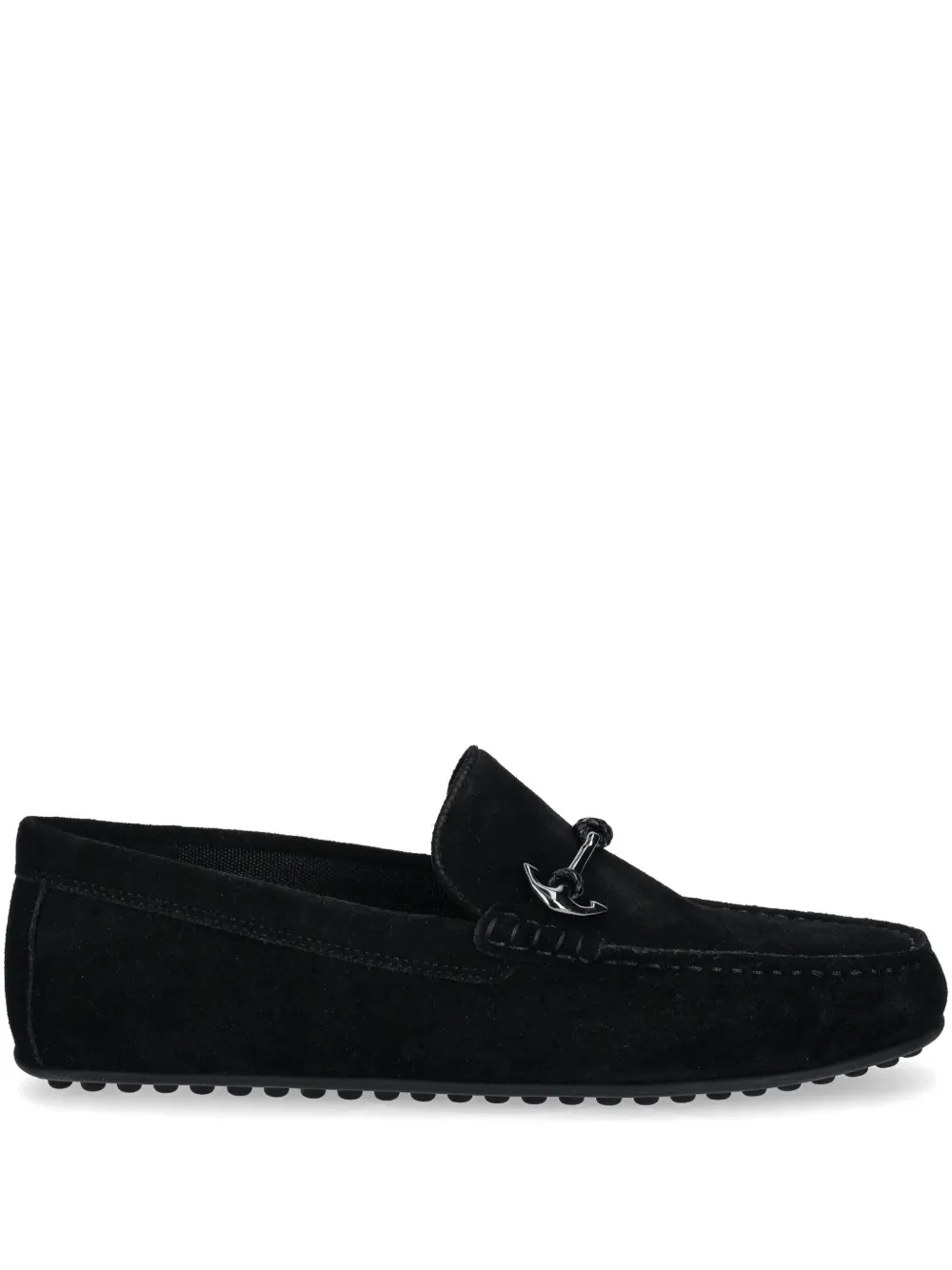 Aldo Wilbart suede driving loafers Black