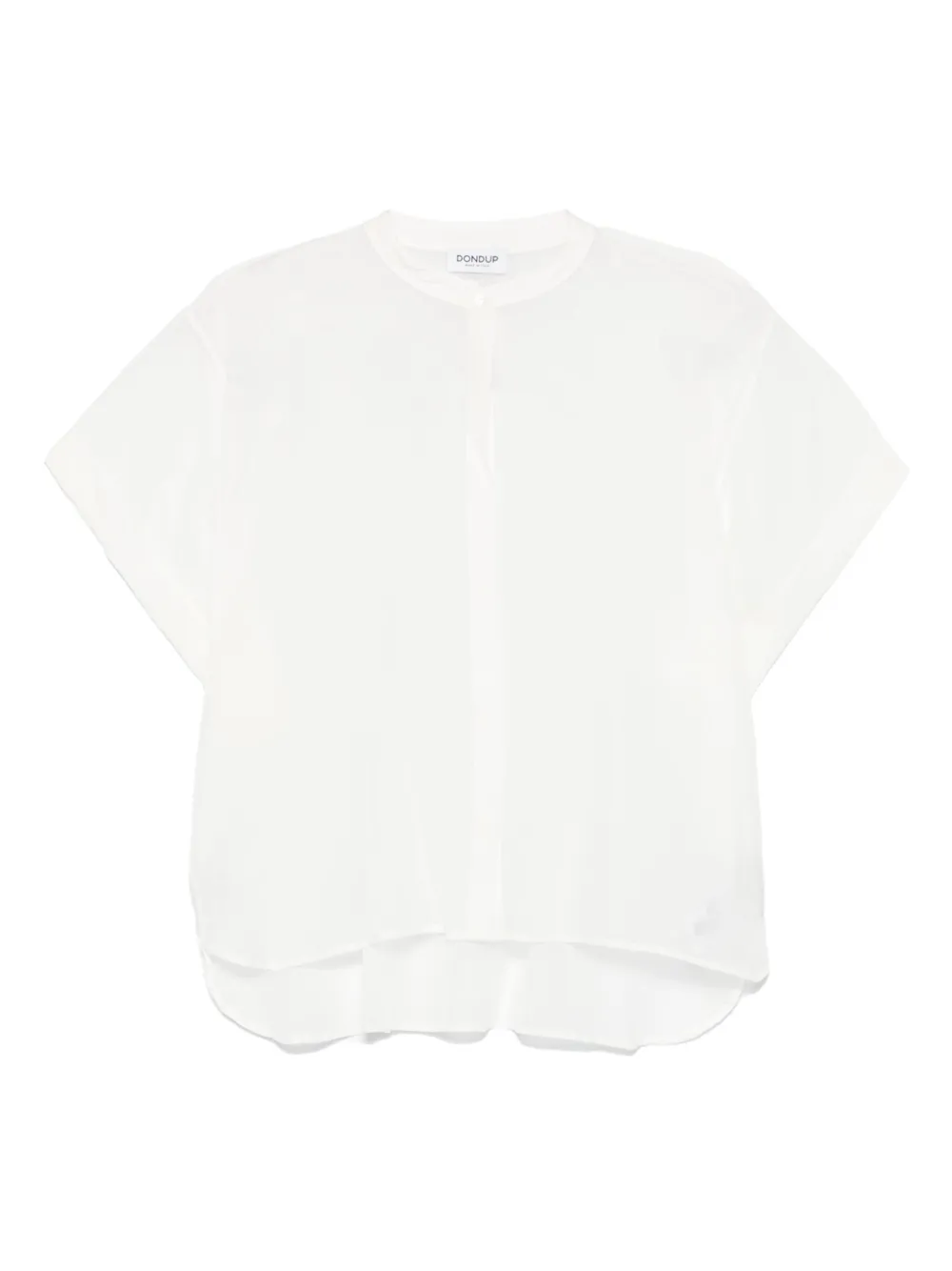 DONDUP camisa con cuello mao | blanco | Image 1