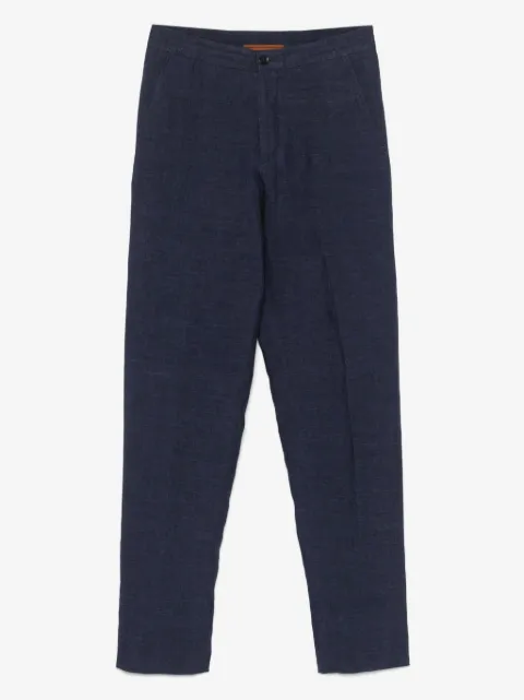Zegna linen tapered trousers