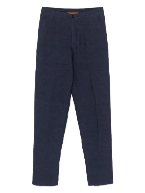Pantalon fuselé en lin - Zegna - Modalova
