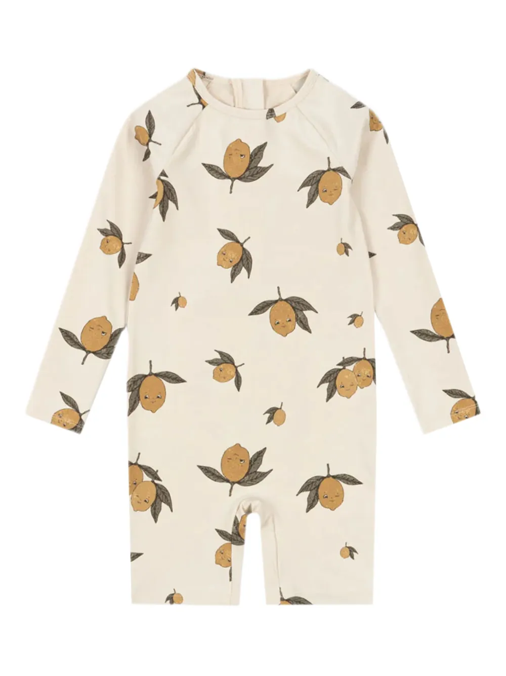 Konges Sløjd lemon-print float suit | Neutrals | Image 1