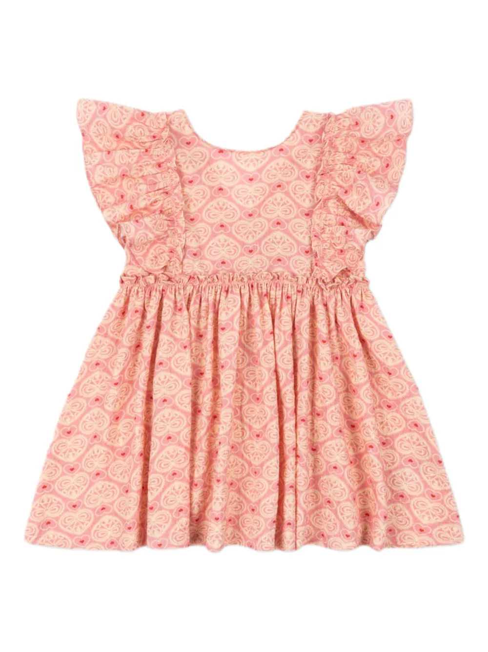 Konges Sløjd vestido con estampado gráfico | rosado | Image 1