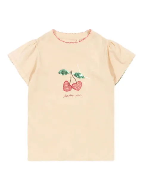 Konges Sløjd playera con estampado gráfico