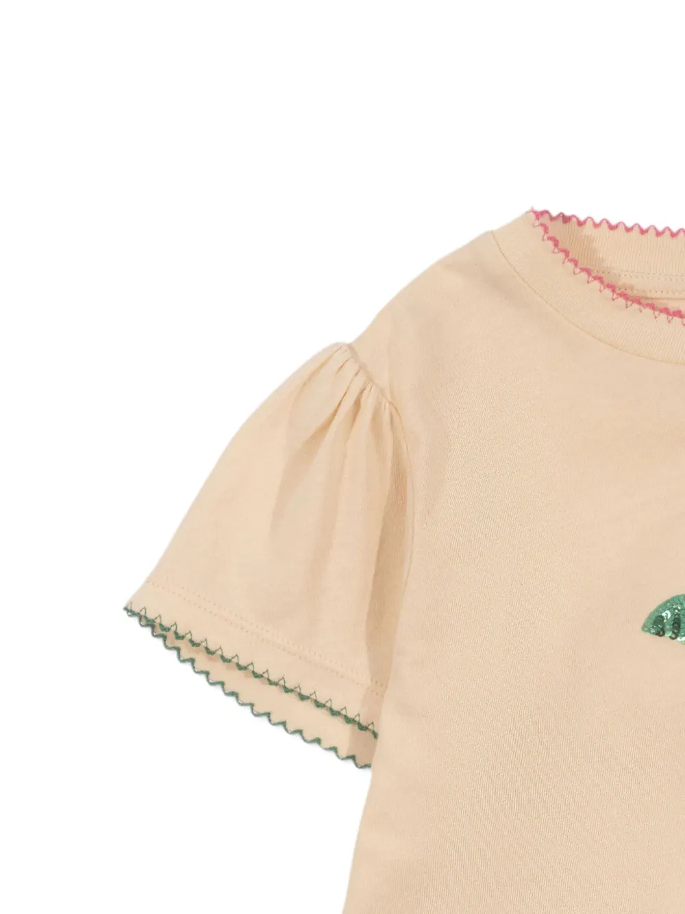 Konges Sløjd T-shirt met print Beige