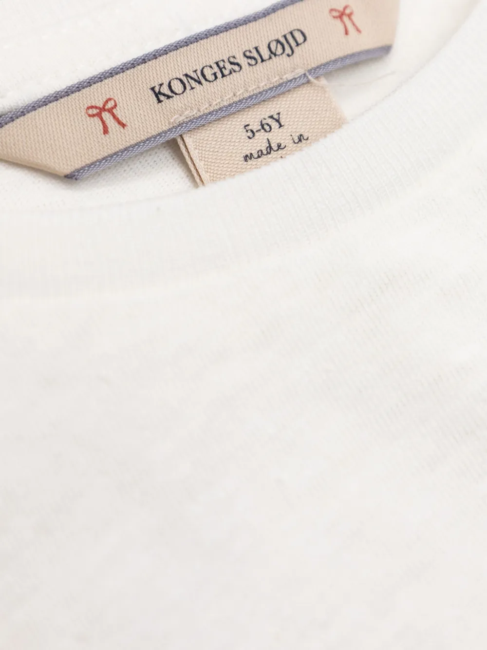 Konges Sløjd T-shirt met print Wit