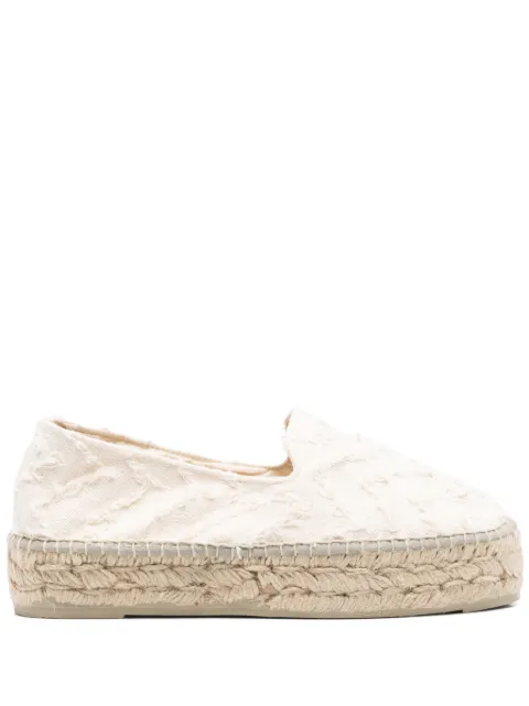 Manebi 35mm fringed double-sole espadrilles