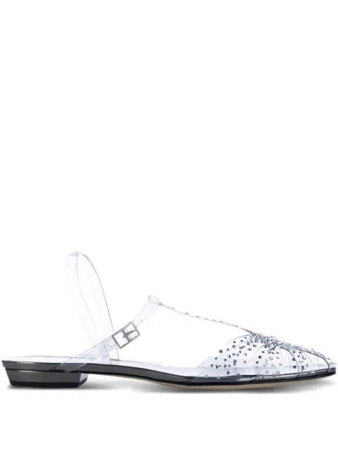 Giorgio Armani sandalias con detalles de cristal
