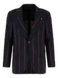 Gabriele Pasini pinstripe blazer - Blue