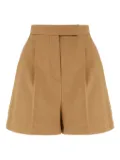 Max Mara tailored shorts - Brown