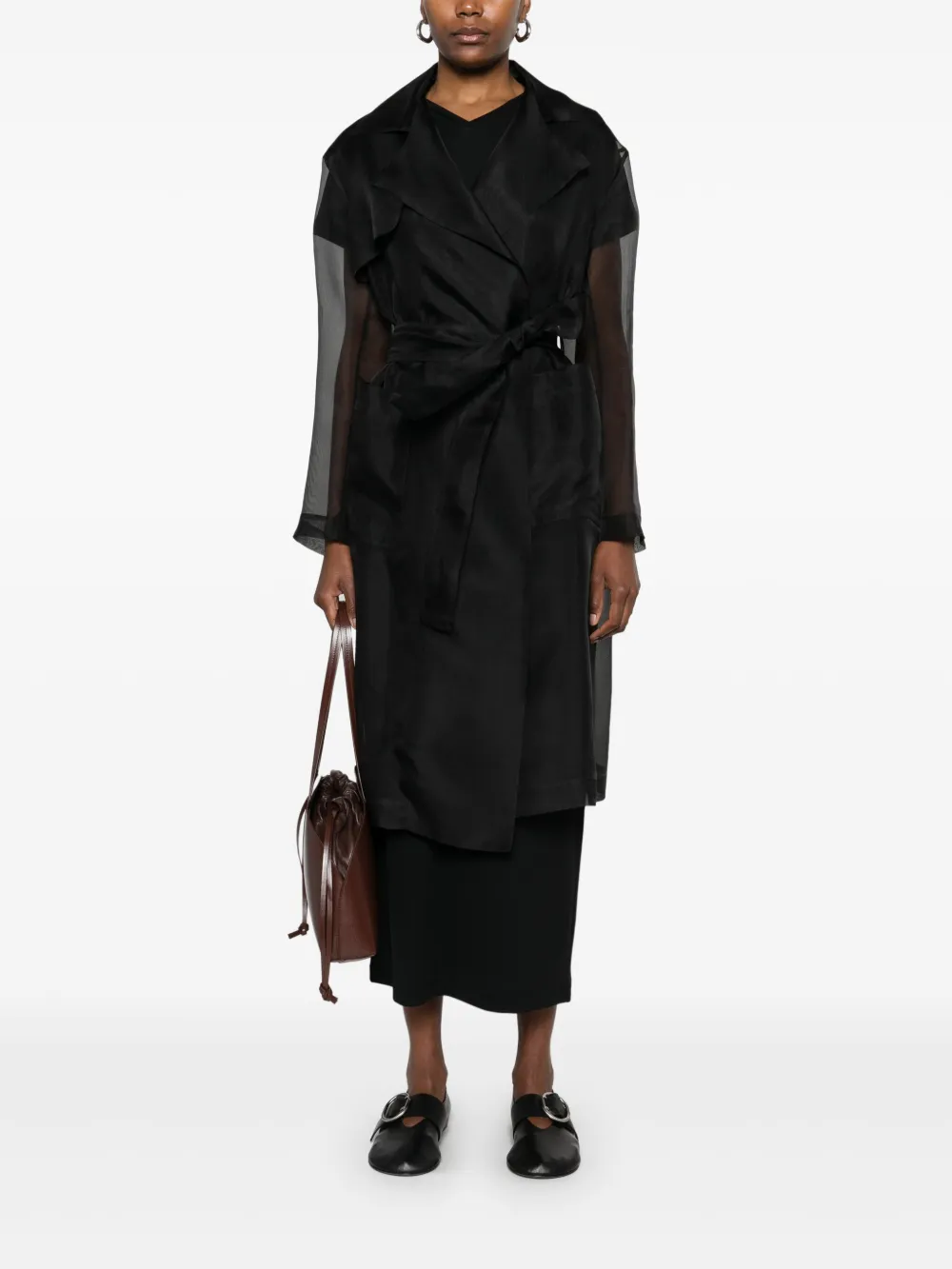 Antonelli silk trench coat | Trench Coats & Raincoats | Image 2