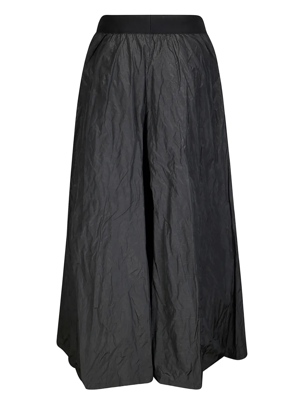 Maria Calderara crinkled palazzo pants - Zwart