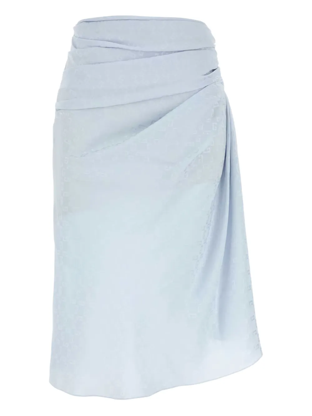 Givenchy falda midi de seda | azul | Image 1