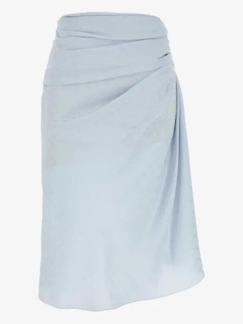 Givenchy silk midi skirt