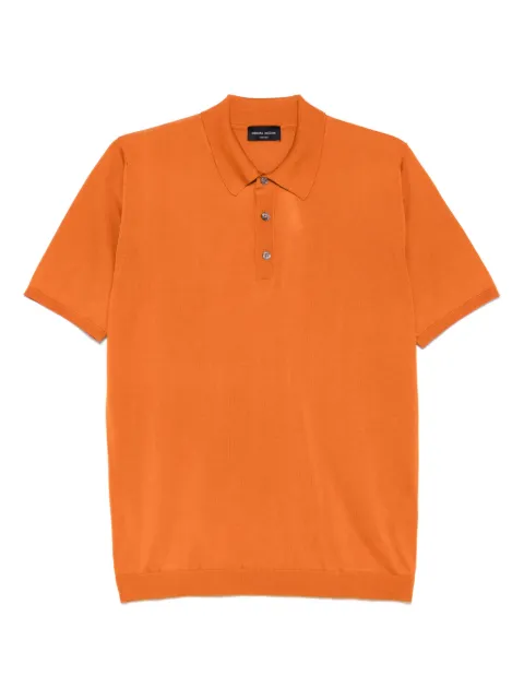 Roberto Collina silk polo shirt