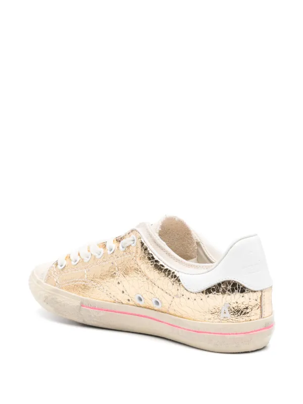 Hidnander Starless Sneakers Gold FARFETCH JO