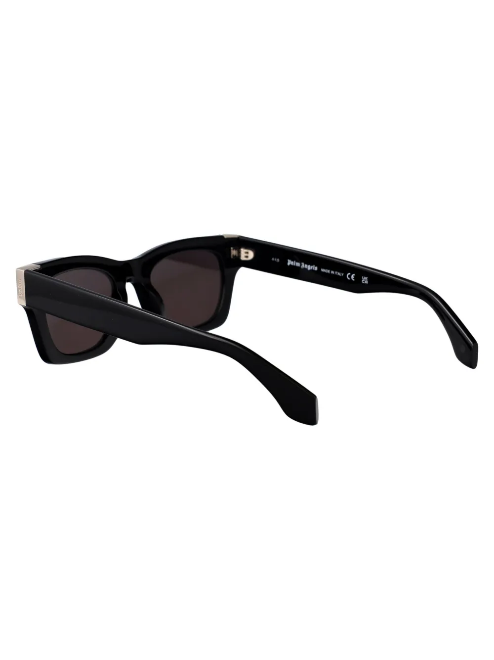 Palm Angels Eyewear Zonnebril met rechthoekig montuur Zwart