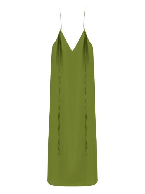 Róhe open-back silk dress