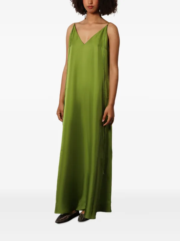 green silk dresses Green Silk Dresses